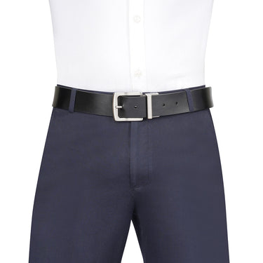 United Colors Of Benetton Benes Mens Reversible Belt Black Tan