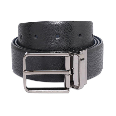 United Colors Of Benetton Albert Mens Reversible Belt Black Navy