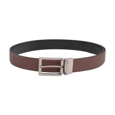 United Colors Of Benetton Michal Men S Reversible Belt Wine Black