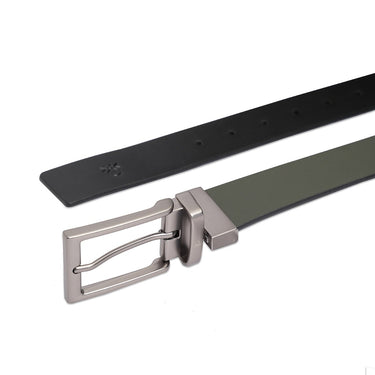 United Colors Of Benetton Marten Men's Reversible Belt Olive Black