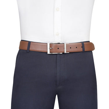 United Colors Of Benetton Cermak Men S Reversible Belt Tan Black