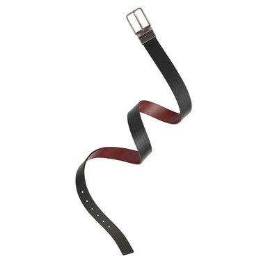 United Colors Of Benetton Tomas Men's Reversible Belt Black Wine