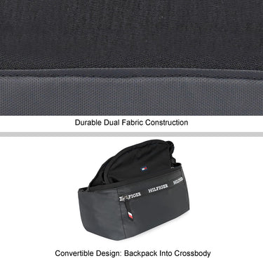 Tommy Hilfiger Minden Backpack Cum Fanny Pack Black