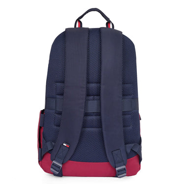 Tommy Hilfiger Sanford Non Laptop Backpack Navy Burgundy
