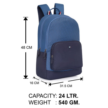 Tommy Hilfiger Sanford Non Laptop Backpack Vibrant Indigo Navy