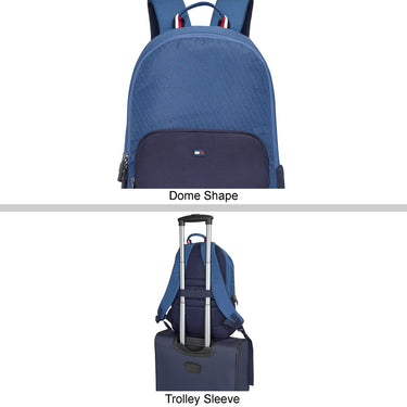 Tommy Hilfiger Sanford Non Laptop Backpack Vibrant Indigo Navy