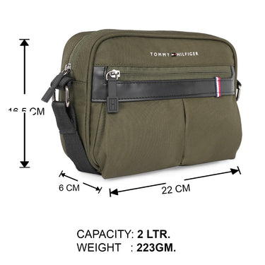 Tommy hilfiger gretna crossbody olive black