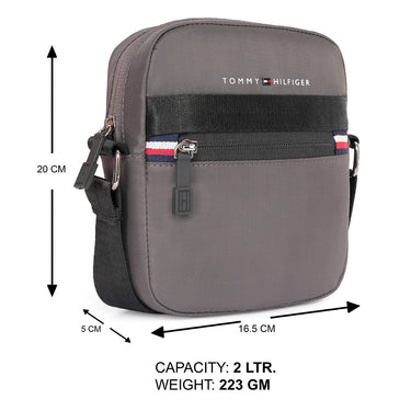 Tommy hilfiger sunbury crossbody grey black