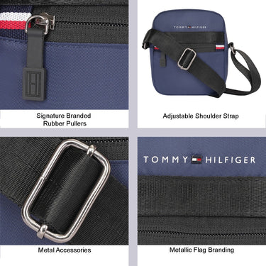 Tommy hilfiger sunbury crossbody navy black