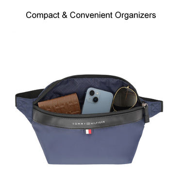 Tommy hilfiger greenbelt crossbody navy black