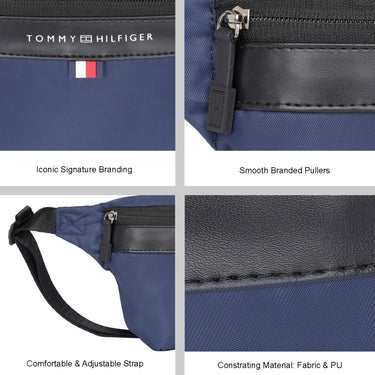 Tommy hilfiger greenbelt crossbody navy black