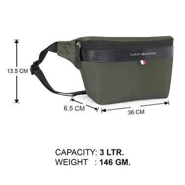 Tommy hilfiger greenbelt crossbody olive black