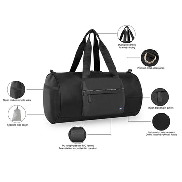 Tommy Hilfiger Shawnee Duffle Black Navy