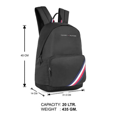 Tommy Hilfiger Roselle Non Laptop Backpack Grey Black