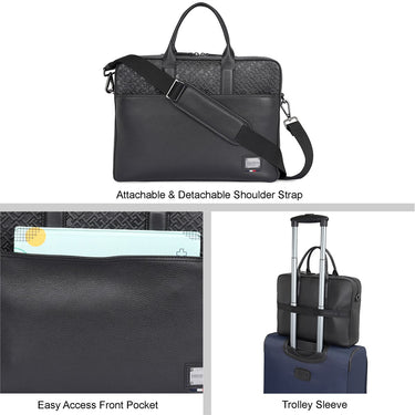 Tommy Hilfiger Kennington Premium Business Case Black