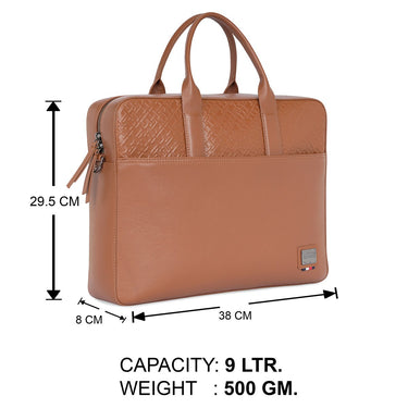 Tommy Hilfiger Kennington Premium Business Case Tan