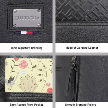 Tommy Hilfiger Hackney Premium Laptop Backpack Black