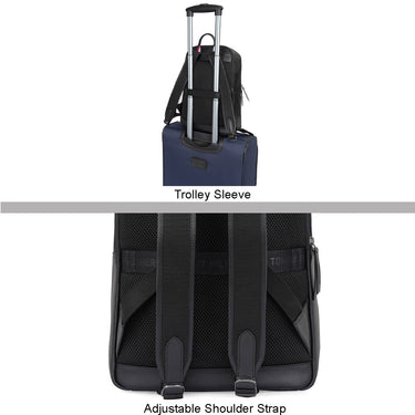 Tommy Hilfiger Hackney Premium Laptop Backpack Black