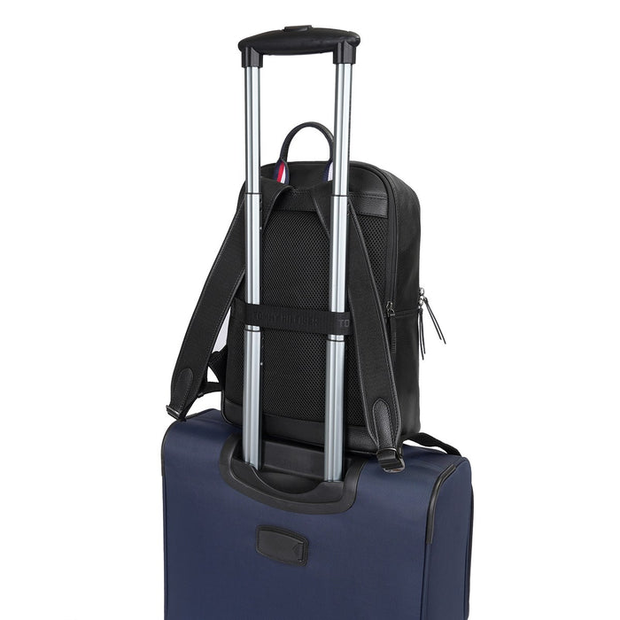 Tommy Hilfiger Hackney Premium Laptop Backpack Black
