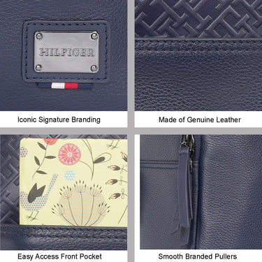 Tommy Hilfiger Hackney Premium Laptop Backpack Navy