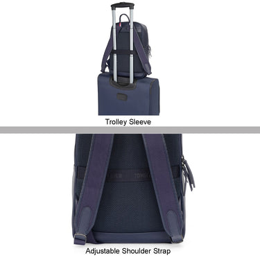 Tommy Hilfiger Hackney Premium Laptop Backpack Navy