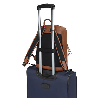 Tommy Hilfiger Hackney Premium Laptop Backpack Tan
