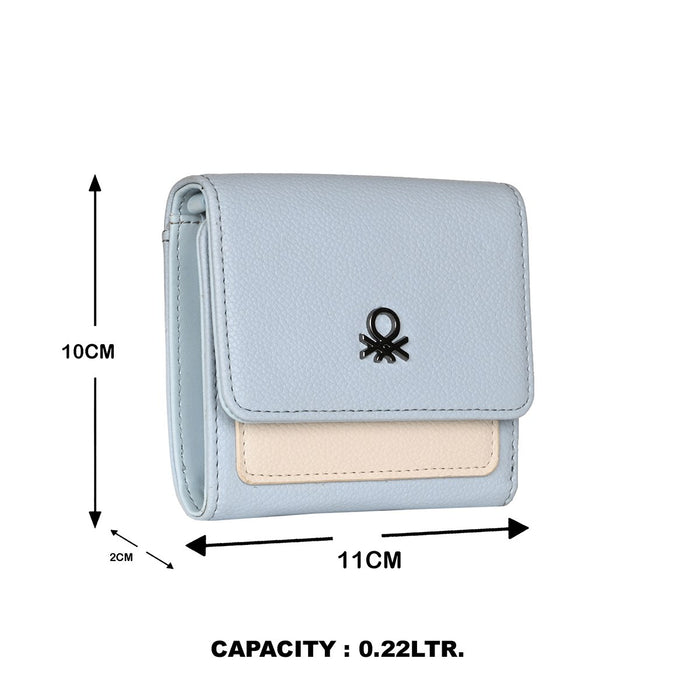 United Colors of Benetton Adelle Women's Tri Fold Wallet
