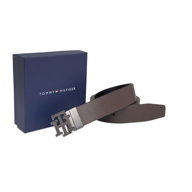 Tommy Hilfiger Nicholls Men's Reversible Belt Brown & Black