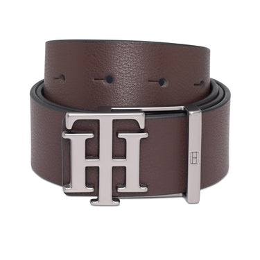 Tommy Hilfiger Newbury Men's Reversible Belt Brown & Navy