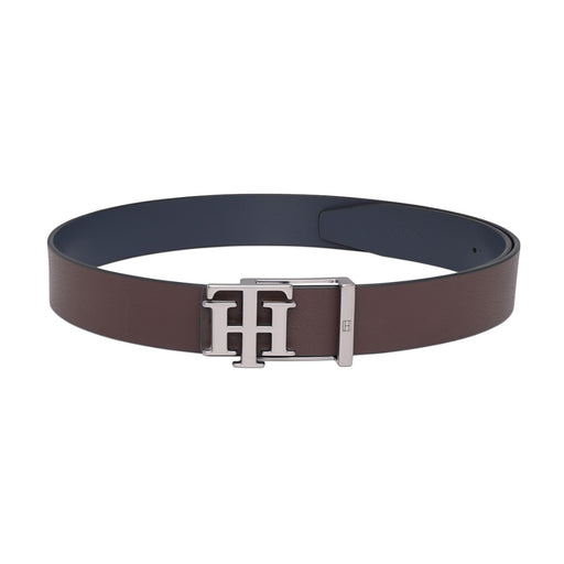 Tommy Hilfiger Newbury Men's Reversible Belt Brown & Navy