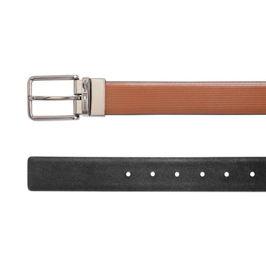 Tommy Hilfiger Allmans Men's Reversible Belt Tan & Black