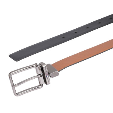 Tommy Hilfiger Allmans Men's Reversible Belt Tan & Black
