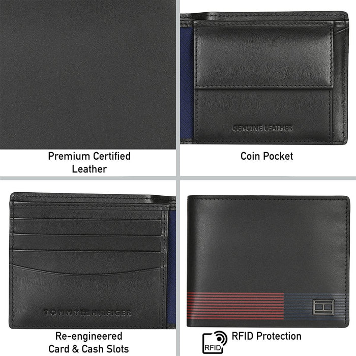 Tommy Hilfiger Bingham Men's Global Coin Wallet