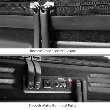 Tommy Hilfiger Pittsburg Hard Luggage Black Cabin