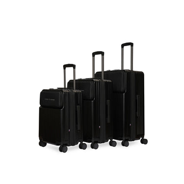 Tommy Hilfiger Pittsburg Hard Luggage Black Cabin