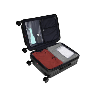 Tommy Hilfiger Pittsburg Hard Luggage Black Mid