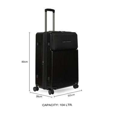 Tommy Hilfiger Pittsburg Hard Luggage Black Cargo