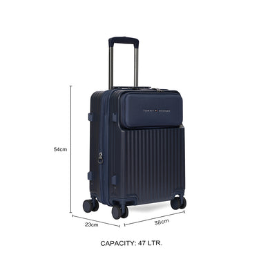 Tommy Hilfiger Pittsburg Hard Luggage Mid Navy