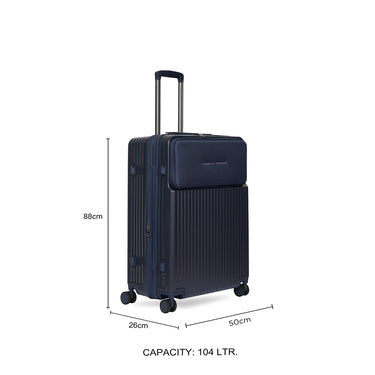 Tommy Hilfiger Pittsburg Hard Luggage Cargo Navy