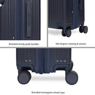 Tommy Hilfiger Pittsburg Hard Luggage Cargo Navy