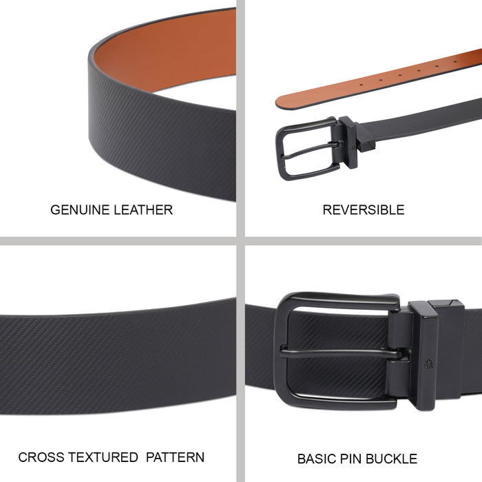 United Colors Of Benetton Tilburg Men's Reversible Belt