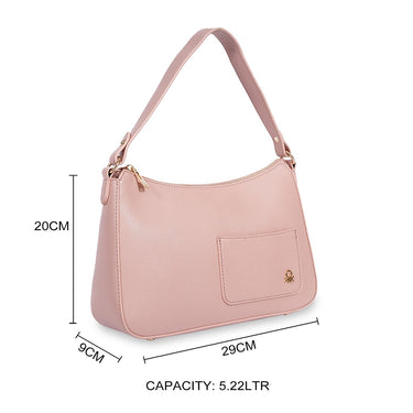 United Colors Of Benetton Silvia Women S Shoulder Bag Pink