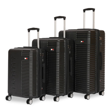 Tommy Hilfiger Rockfill X Hard Luggage Black Cabin