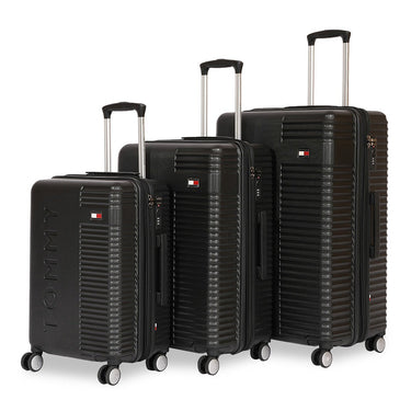 Tommy Hilfiger Rockfill X Hard Luggage Black Cargo