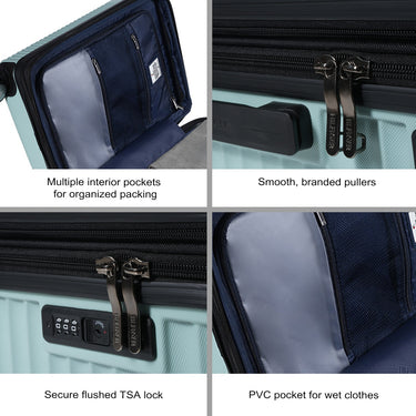 Tommy Hilfiger Rockfill Hard Luggage Cargo