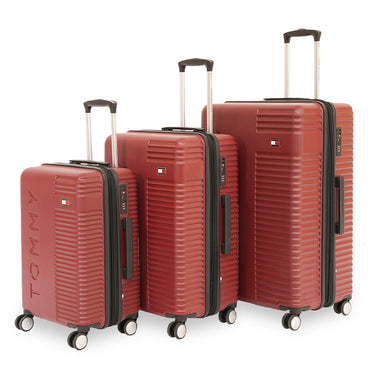 Tommy Hilfiger Rockfill Hard Luggage Cabin Wine