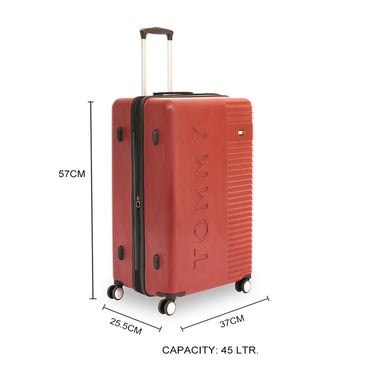 Tommy Hilfiger Rockfill Hard Luggage Cabin Wine