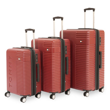 Tommy Hilfiger Rockfill Hard Luggage Mid Wine