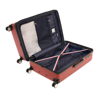 Tommy Hilfiger Rockfill X Hard Luggage Mid Wine