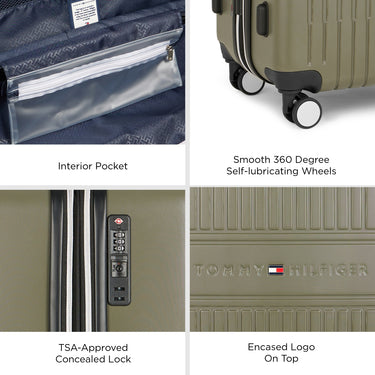 Tommy Hilfiger Stanford Hard Luggage Mid